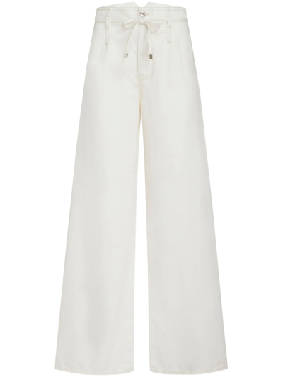 Shop Etro Five-pocket Jeans In Bianco