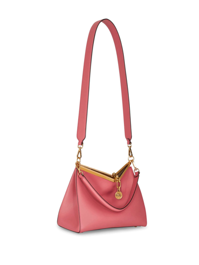 Shop Etro Pink Medium Vela Shoulder Bag In Rosa