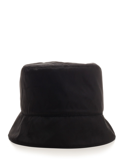 Shop Valentino Foldable Bucket Hat In Black