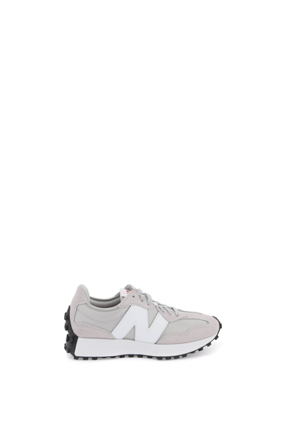 Shop New Balance 327 Sneakers In Rain Cloud (grey)