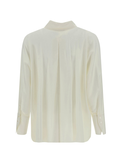 Shop Ella Kimono Shirt In Bianco 1005