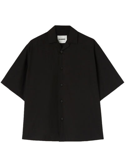 Shop Jil Sander Cotton Poplin Shirt - Men's - Cotton In Black
