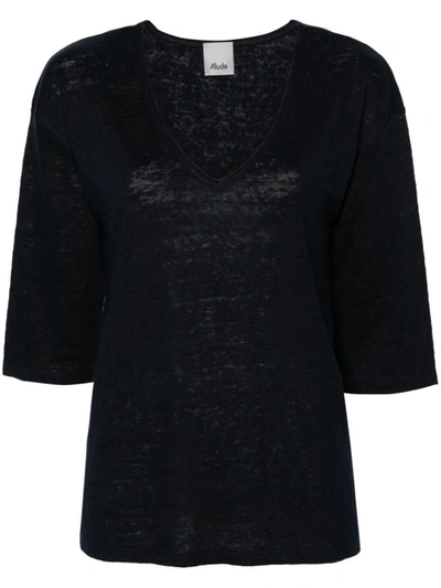 Shop Allude Top Blue