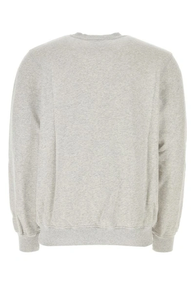 Shop Casablanca Man Grey Cotton Sweatshirt In Gray