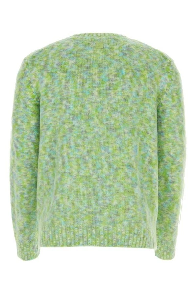 Shop Loewe Man Multicolor Wool Blend Sweater