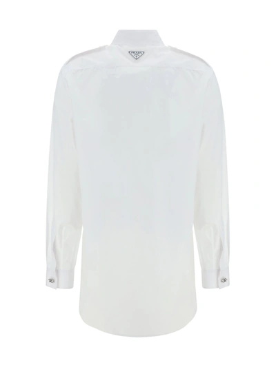 Shop Prada Women Shirt In White