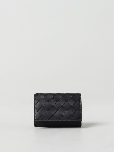 Shop Bottega Veneta Wallet  Men Color Black