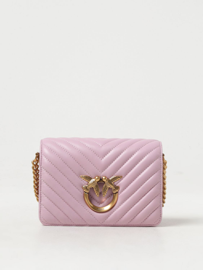Shop Pinko Mini Bag  Woman Color Gold