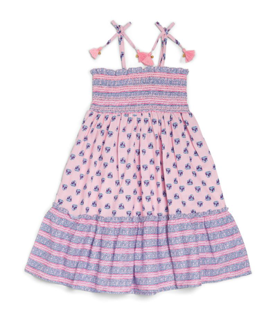 Shop Sunuva Cotton Bell Dress (1-14 Years) In Pink
