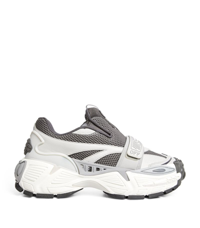 Shop Off-white Glove Slip-on Sneakers In Grey