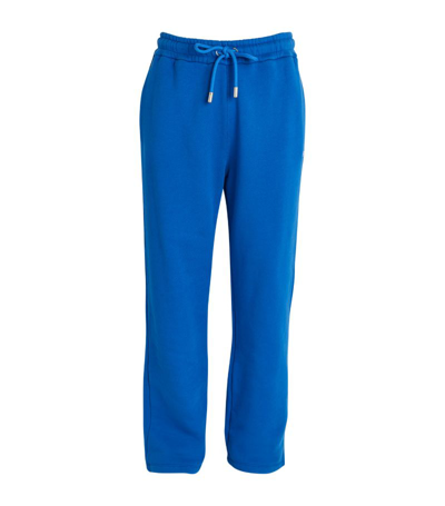 Shop Off-white Cotton Diagonals Sweatpants In Blue
