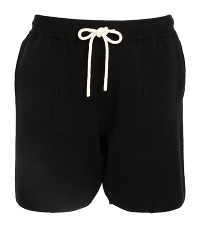 Shop Paige Hanser Drawstring Shorts In Black