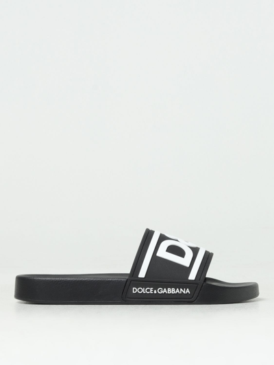 Shop Dolce & Gabbana Sandals  Men Color Black