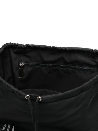 Shop Off-white Nylon Backpack In Black
