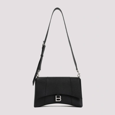 Shop Balenciaga Downtown Bag In Black