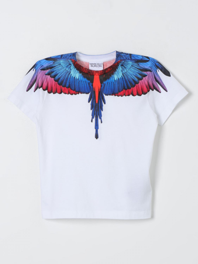 Shop Marcelo Burlon County Of Milan T-shirt  Kids Kids Color White 1