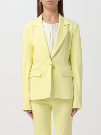 Shop Actitude Twinset Jacket  Woman Color Lime