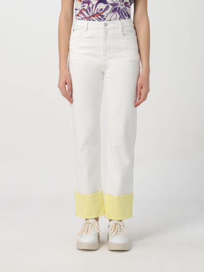 Shop Actitude Twinset Pants  Woman Color White