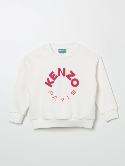 Shop Kenzo Sweater  Kids Kids Color White