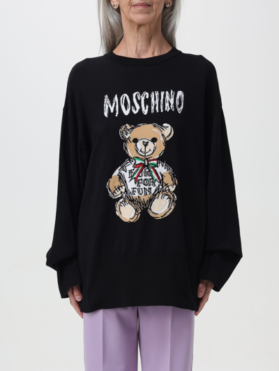 Shop Moschino Couture Sweater  Woman Color Black
