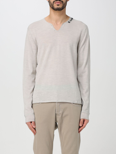 Shop Zadig & Voltaire Sweater  Men Color Grey