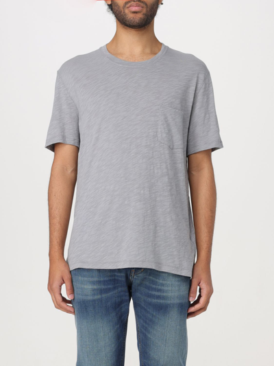 Shop Zadig & Voltaire T-shirt  Men Color Grey
