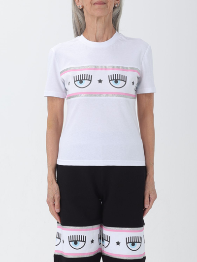 Chiara Ferragni T-shirt  Woman Color White In White