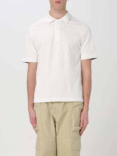 Shop Burberry Polo Shirt  Men Color White