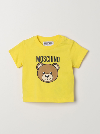 T恤 MOSCHINO BABY 儿童 颜色 黄色