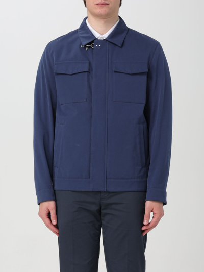 Shop Fay Jacket  Men Color Blue