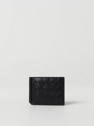 Shop Bottega Veneta Wallet  Men Color Black