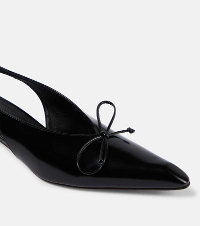 Jacquemus Cubisto 40mm Slingback Pumps In Black