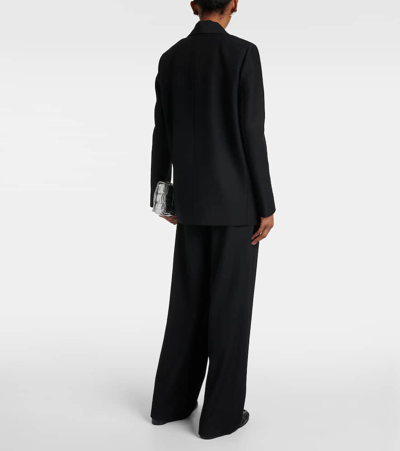 Loro Piana Sheri Virgin Wool Blazer In Black