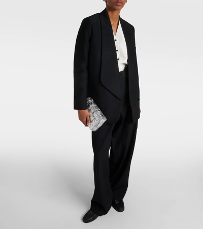Loro Piana Sheri Virgin Wool Blazer In Black