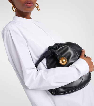Jil Sander Embroidered Cotton Poplin Blouse In Optic White