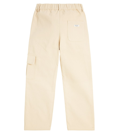 Shop Donsje Theole Cotton Cargo Pants In Sand