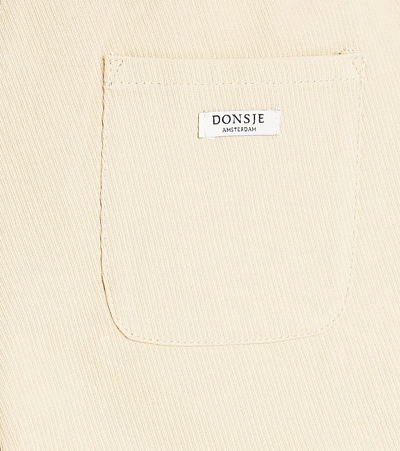 Donsje Theole Cotton Cargo Pants In Sand