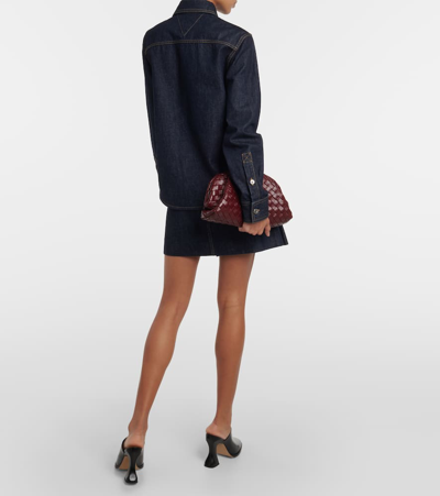 Bottega Veneta Denim Shirt In Indigo