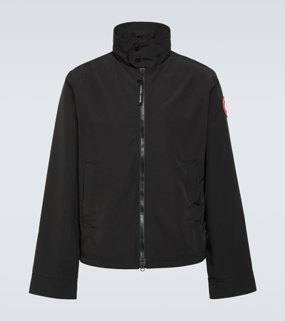 Canada Goose Rosedale Zip-up Jacket In Black