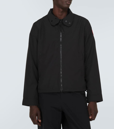 Canada Goose Rosedale Zip-up Jacket In Black