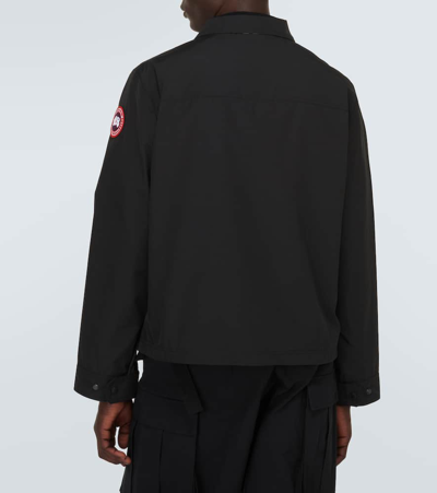 Canada Goose Rosedale Zip-up Jacket In Black
