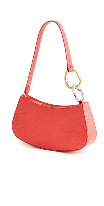 Shop Staud Ollie Bag Red Rose