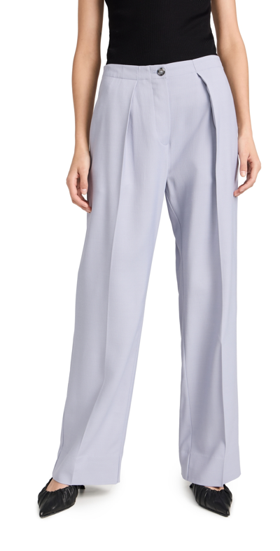 Shop Acne Studios Tailored Trousers Dusty Lilac