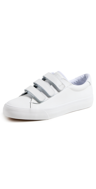 Shop Keds Jump Kick V Leather Sneakers White