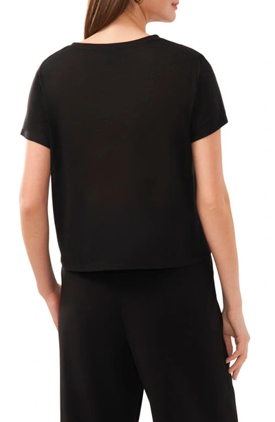 Shop Halogen ® Boxy T-shirt In Rich Black