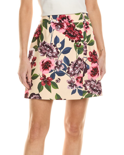 Shop Alexia Admor Cyrus Mini Skirt In Beige