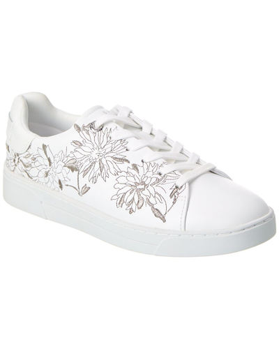 Shop Ted Baker Alline Leather Sneaker In White