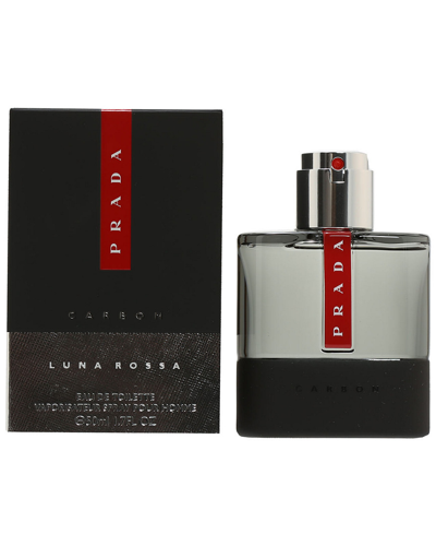 Shop Prada Men's 1.7oz Luna Rossa Carbon Eau De Toilette Spray