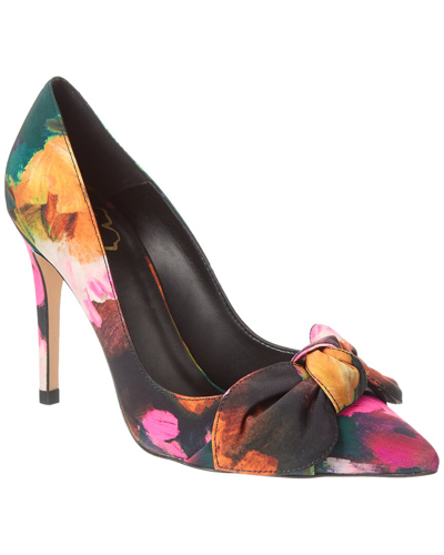 Shop Ted Baker Ryoh Canvas Pump In Black