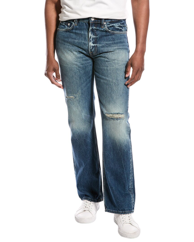 Shop Frame Denim The Boxy Whistler Straight Jean In Blue